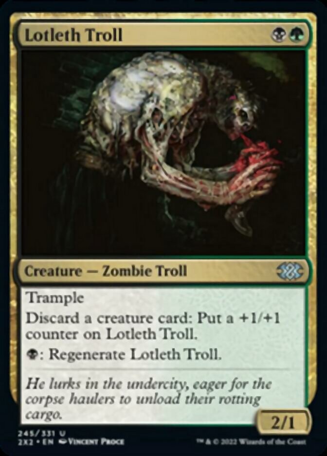 Lotleth Troll [Double Masters 2022] | Odin's Place