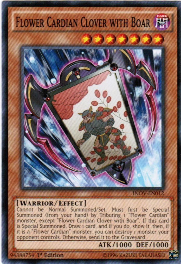 Flower Cardian Clover with Boar [INOV-EN012] Common | Odin's Place