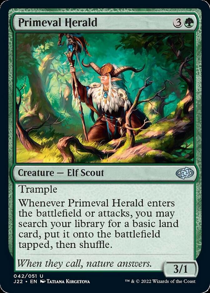 Primeval Herald [Jumpstart 2022] | Odin's Place