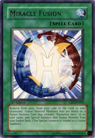 Miracle Fusion [CRV-EN039] Rare | Odin's Place