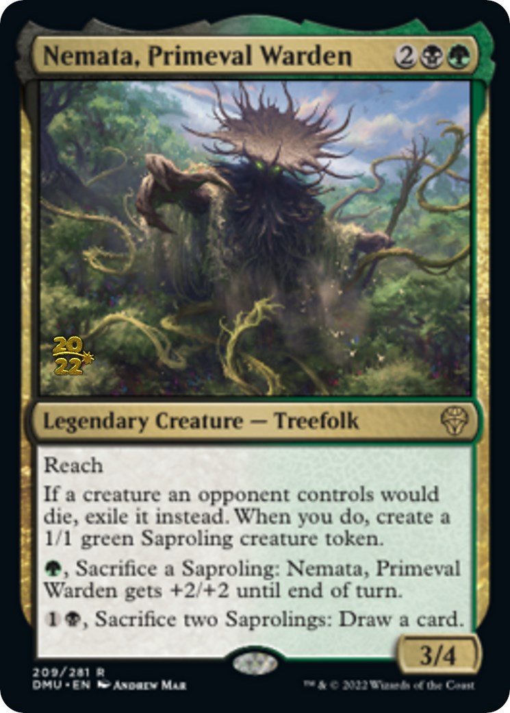 Nemata, Primeval Warden [Dominaria United Prerelease Promos] | Odin's Place