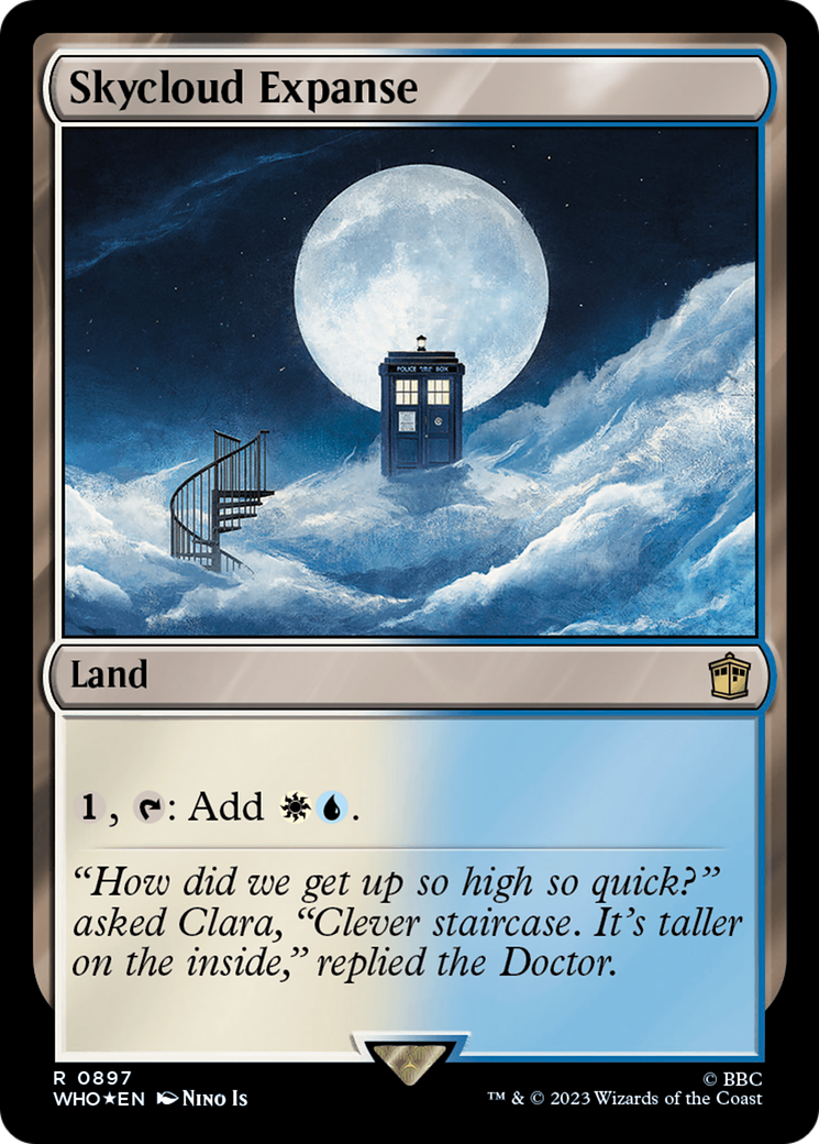 Skycloud Expanse (Surge Foil) [Doctor Who] | Odin's Place