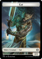 Bird // Cat Double-Sided Token [Phyrexia: All Will Be One Commander Tokens] | Odin's Place