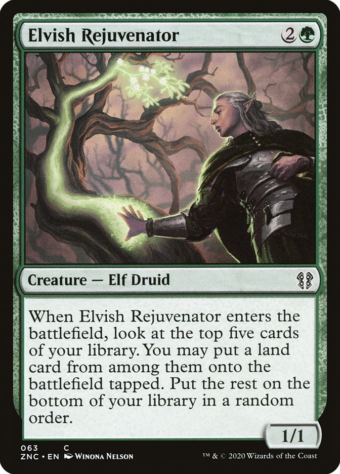 Elvish Rejuvenator [Zendikar Rising Commander] | Odin's Place