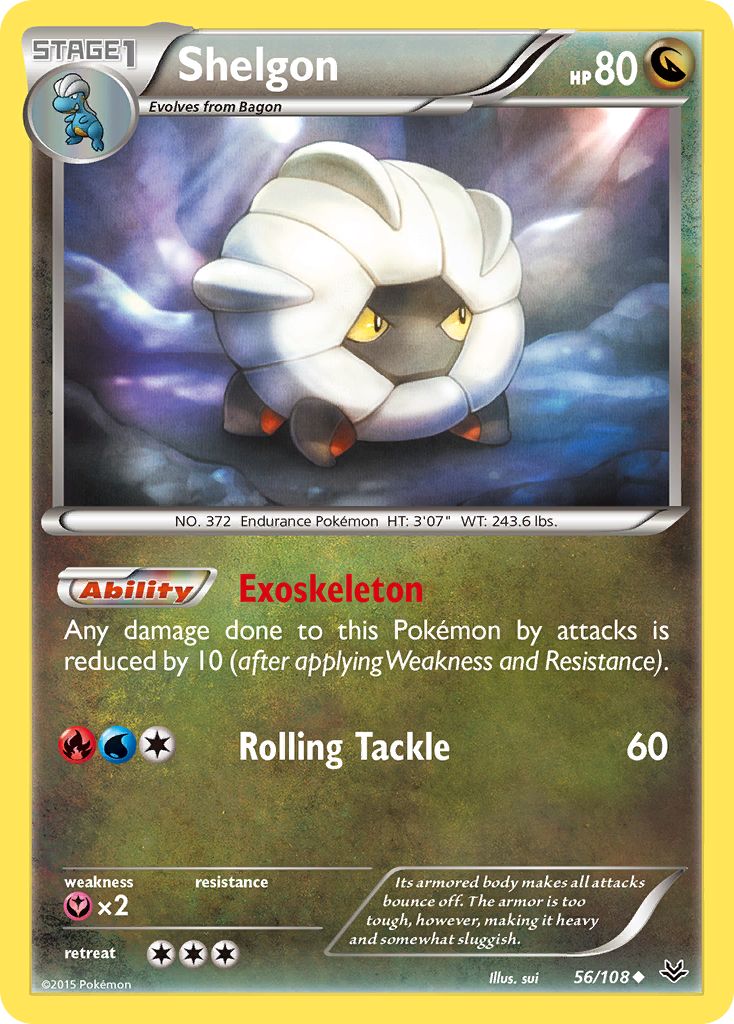 Shelgon (56/108) [XY: Roaring Skies] | Odin's Place