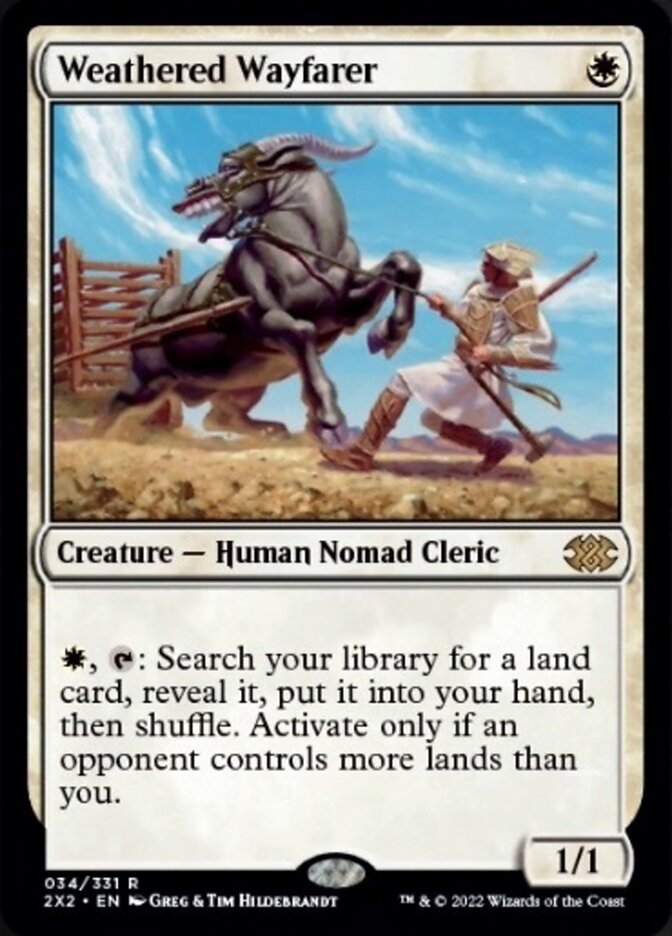 Weathered Wayfarer [Double Masters 2022] | Odin's Place