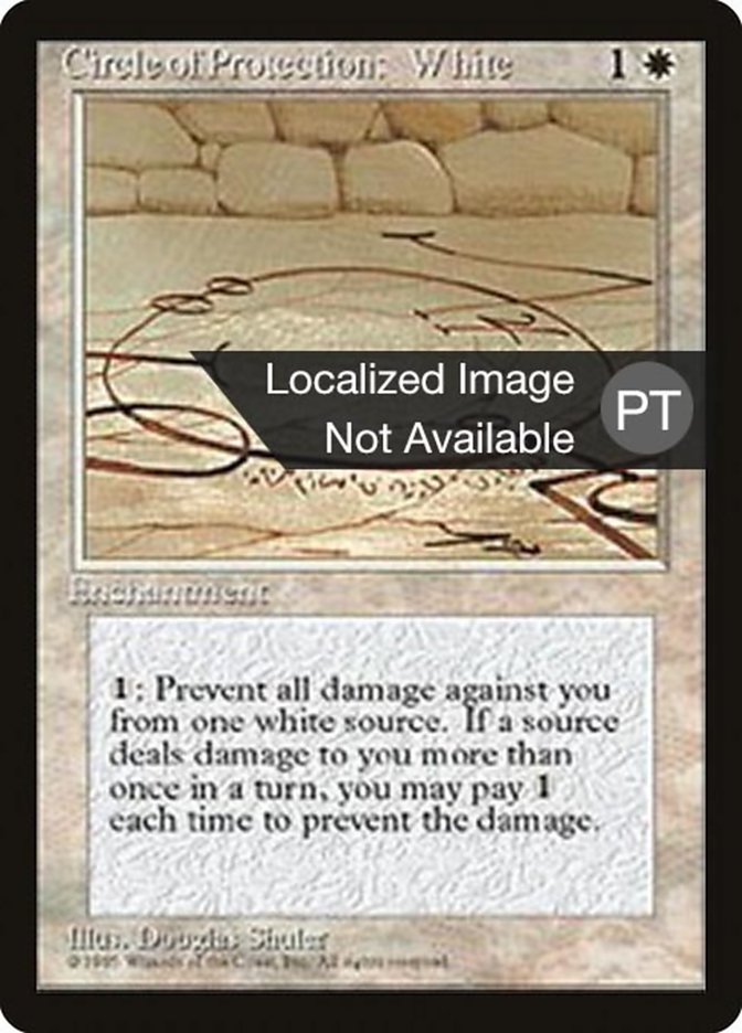 Circle of Protection: White [Fourth Edition (Foreign Black Border)] | Odin's Place