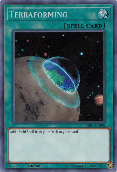 Terraforming [LCKC-EN090] Secret Rare | Odin's Place