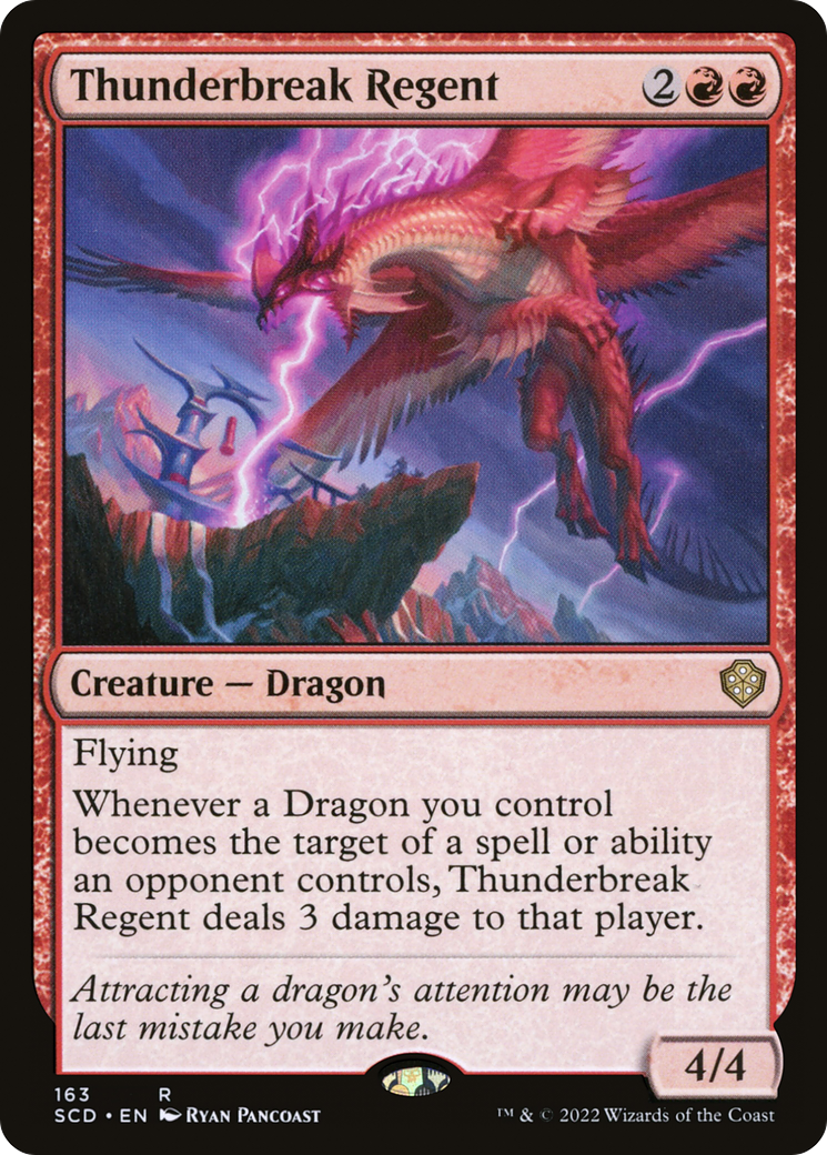 Thunderbreak Regent [Starter Commander Decks] | Odin's Place