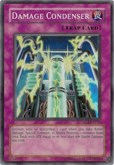 Damage Condenser [DR04-EN172] Super Rare | Odin's Place