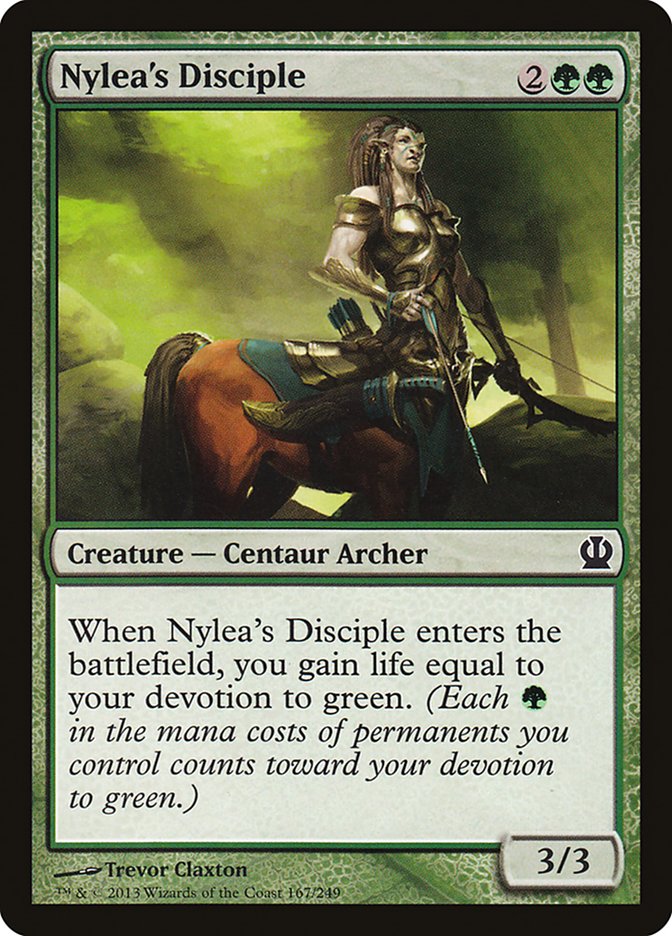 Nylea's Disciple (167) [Theros] | Odin's Place