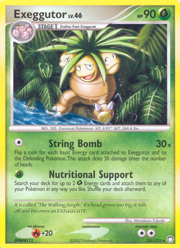 Exeggutor (24/123) [Diamond & Pearl: Mysterious Treasures] | Odin's Place