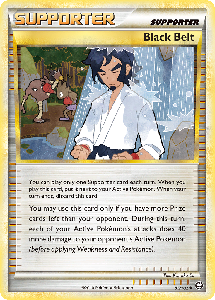 Black Belt (85/102) [HeartGold & SoulSilver: Triumphant] | Odin's Place