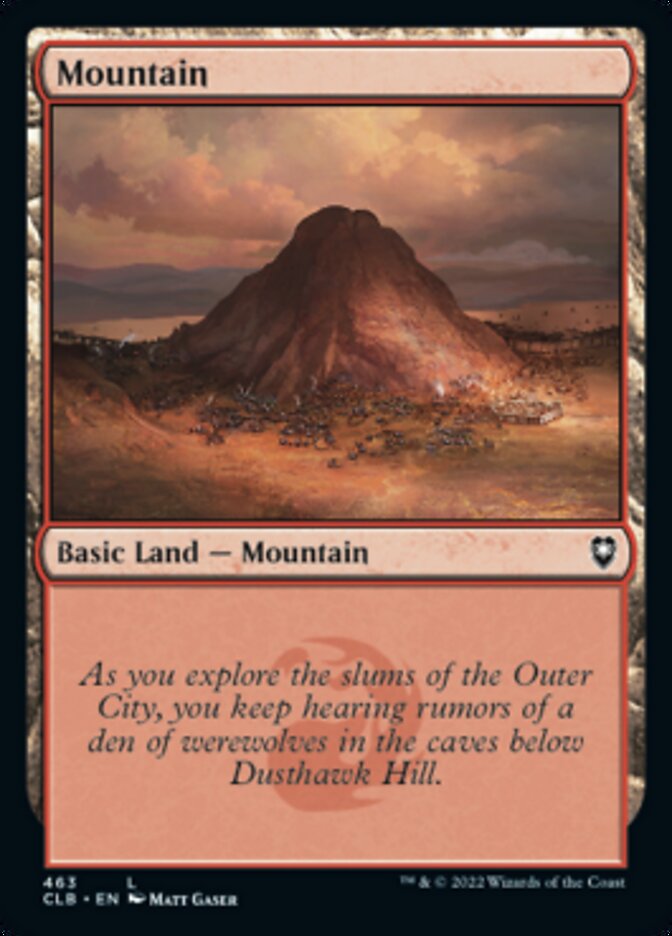 Mountain (463) [Commander Legends: Battle for Baldur's Gate] | Odin's Place