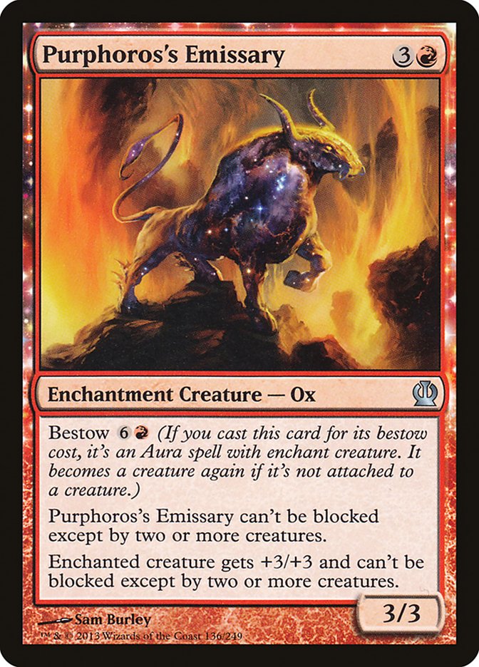 Purphoros's Emissary (136) [Theros] | Odin's Place