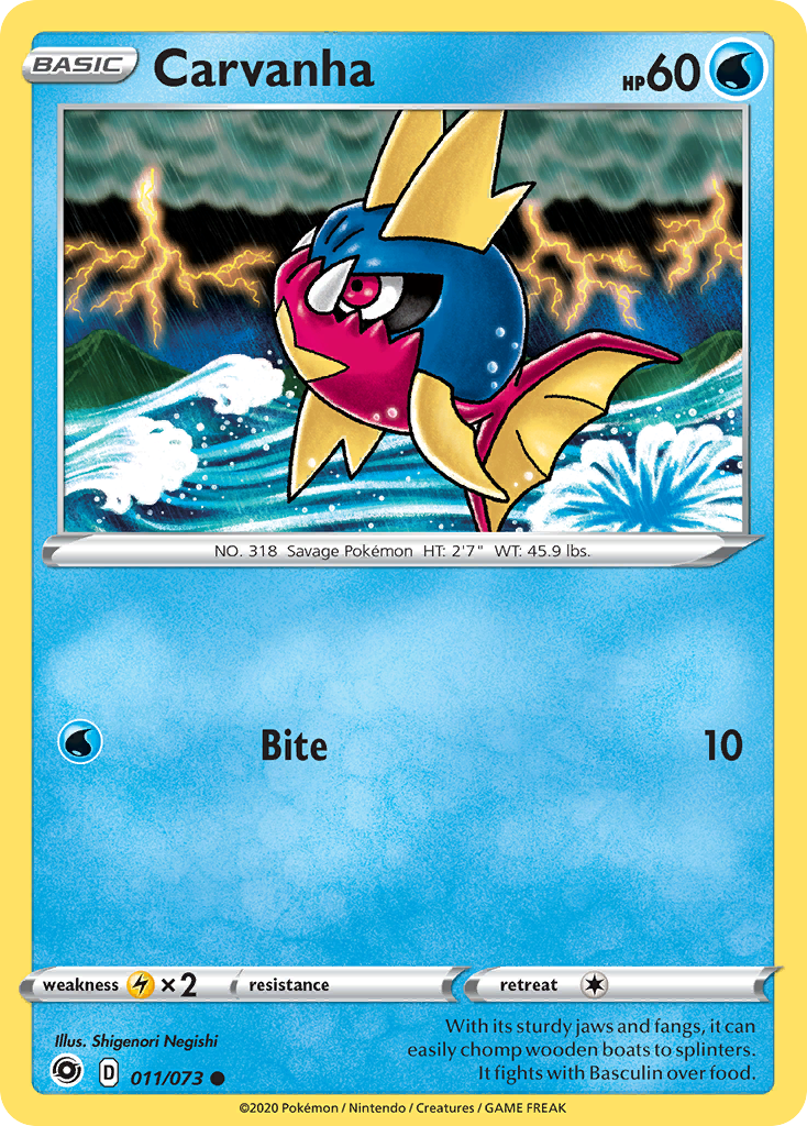 Carvanha (011/073) [Sword & Shield: Champion's Path] | Odin's Place