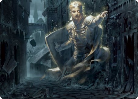 Dennick, Pious Apparition Art Card [Innistrad: Midnight Hunt Art Series] | Odin's Place