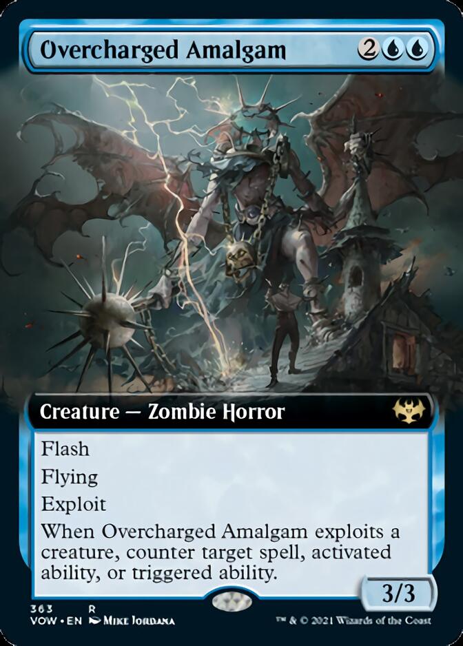 Overcharged Amalgam (Extended Art) [Innistrad: Crimson Vow] | Odin's Place