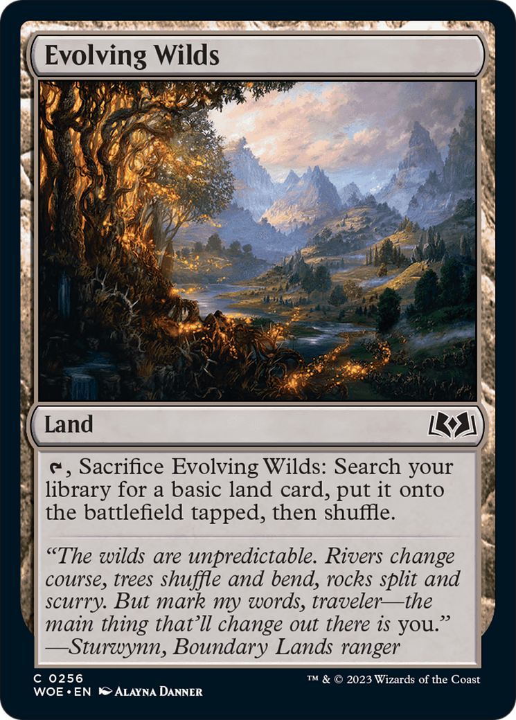 Evolving Wilds [Wilds of Eldraine] | Odin's Place