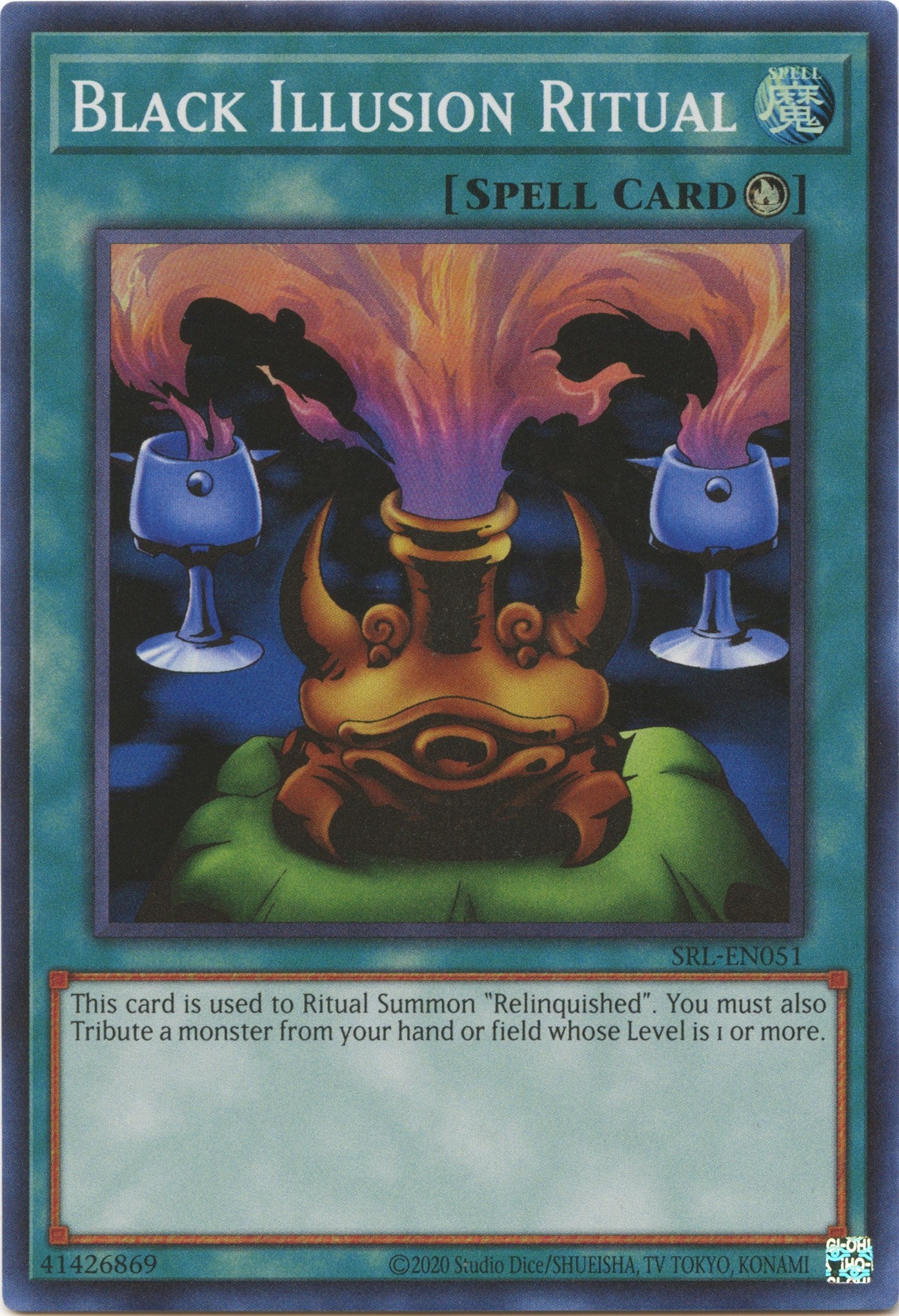 Black Illusion Ritual (25th Anniversary) [SRL-EN051] Super Rare | Odin's Place