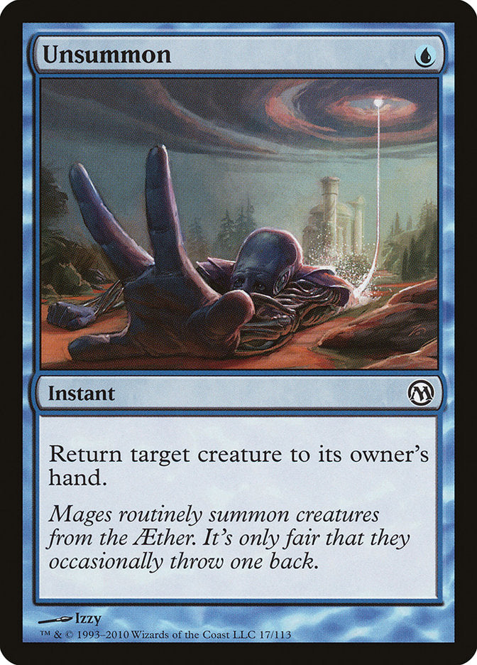 Unsummon (17) [Duels of the Planeswalkers] | Odin's Place