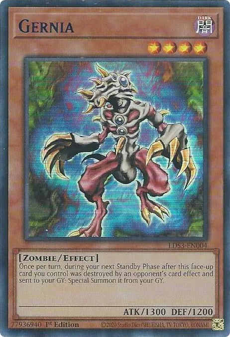 Gernia (Blue) [LDS3-EN004] Ultra Rare | Odin's Place