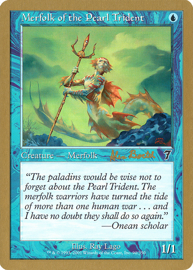 Merfolk of the Pearl Trident (Alex Borteh) [World Championship Decks 2001] | Odin's Place