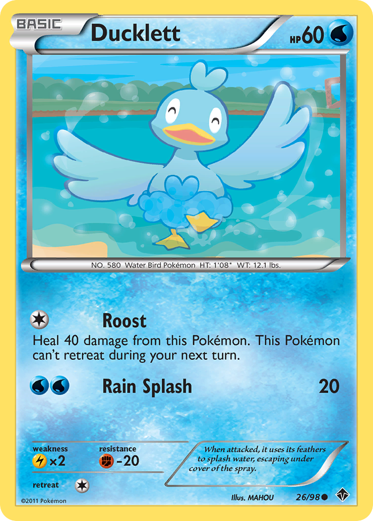 Ducklett (26/98) [Black & White: Emerging Powers] | Odin's Place