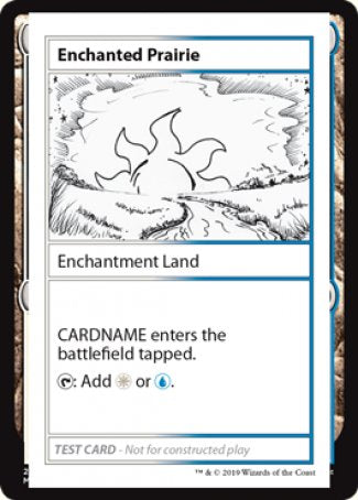 Enchanted Prairie (2021 Edition) [Mystery Booster Playtest Cards] | Odin's Place
