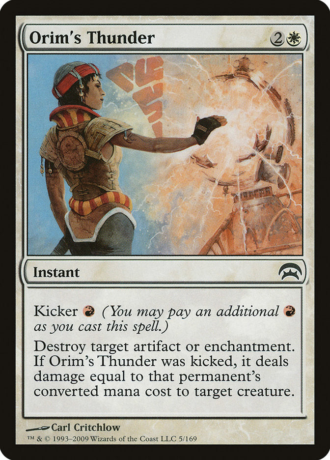Orim's Thunder (5) [Planechase] | Odin's Place