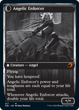 Enduring Angel // Angelic Enforcer [Innistrad: Double Feature] | Odin's Place