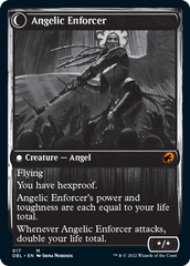 Enduring Angel // Angelic Enforcer [Innistrad: Double Feature] | Odin's Place