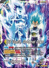 SSB Son Goku // SSB Vegeta, God-Level Power (BT21-100) [Wild Resurgence] | Odin's Place