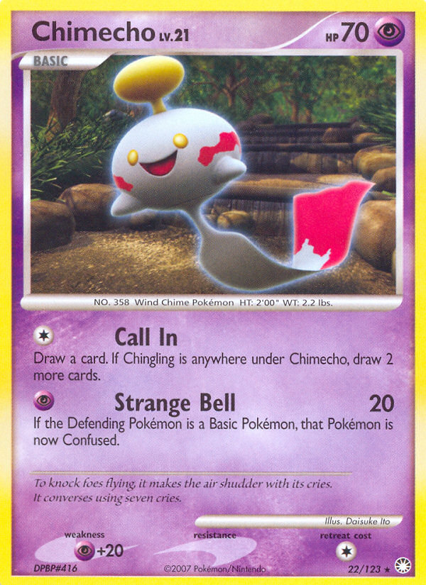 Chimecho (22/123) [Diamond & Pearl: Mysterious Treasures] | Odin's Place