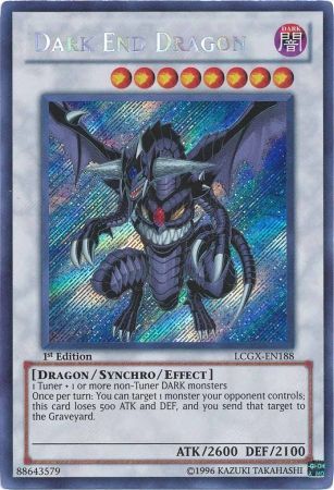 Dark End Dragon [LCGX-EN188] Secret Rare | Odin's Place