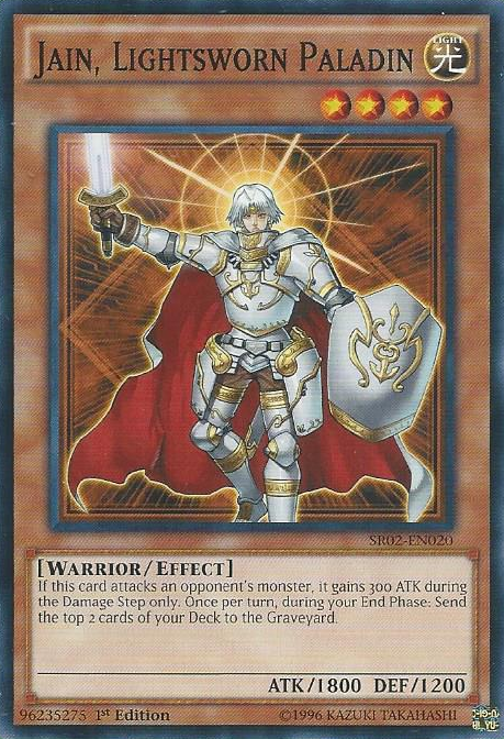 Jain, Lightsworn Paladin [SR02-EN020] Common | Odin's Place