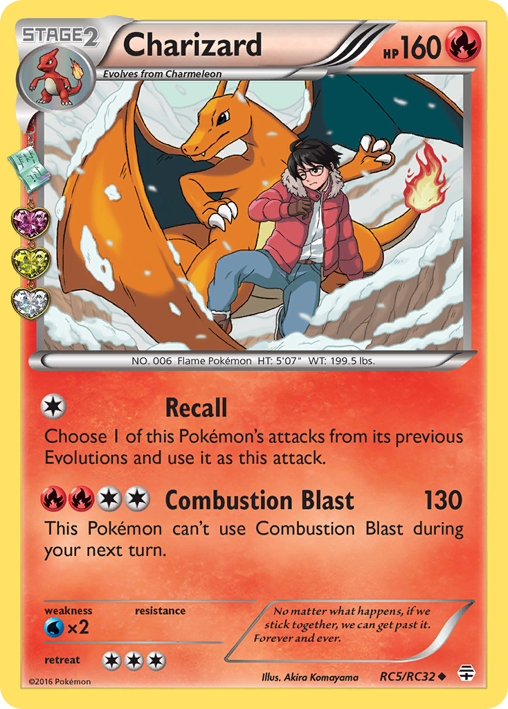 Charizard (RC5/RC32) [XY: Generations] | Odin's Place