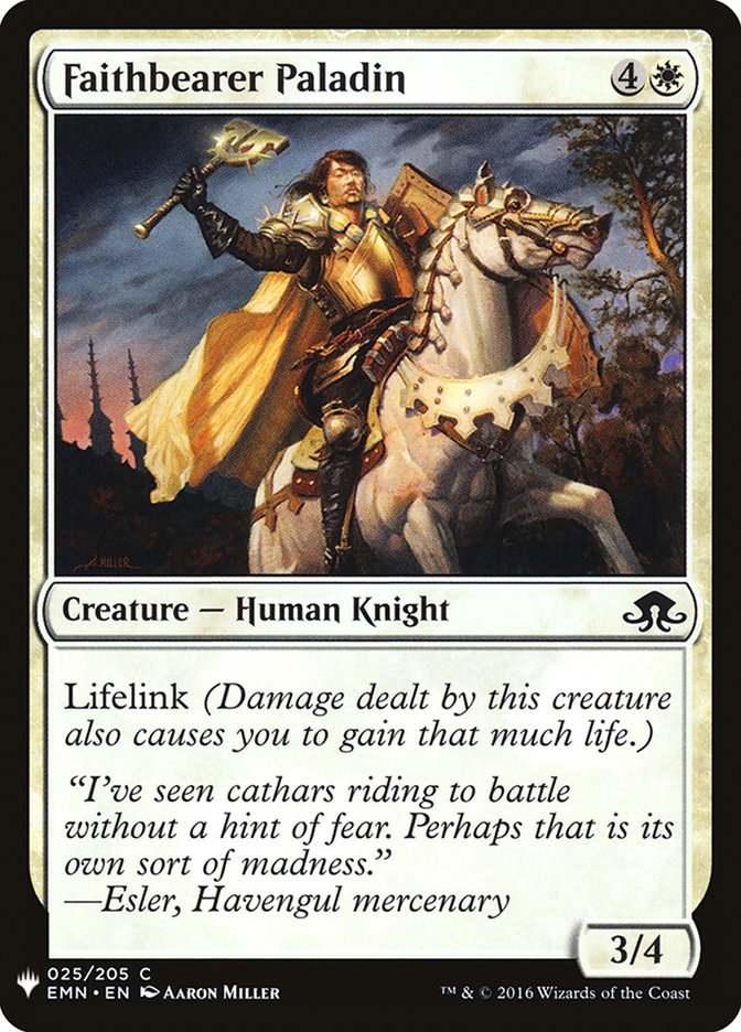 Faithbearer Paladin [Mystery Booster] | Odin's Place