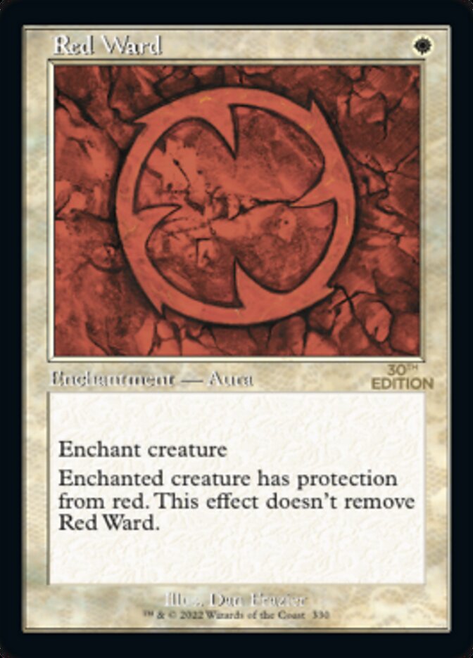 Red Ward (Retro) [30th Anniversary Edition] | Odin's Place