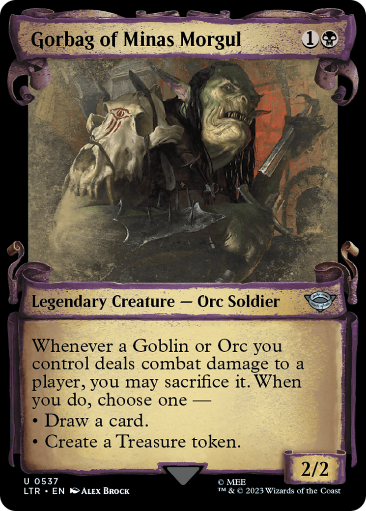 Gorbag of Minas Morgul [The Lord of the Rings: Tales of Middle-Earth Showcase Scrolls] | Odin's Place