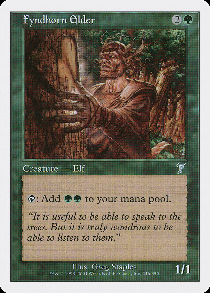 Fyndhorn Elder (246) [Seventh Edition] | Odin's Place
