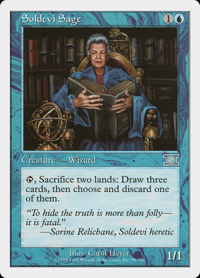 Soldevi Sage (99) [Classic Sixth Edition] | Odin's Place