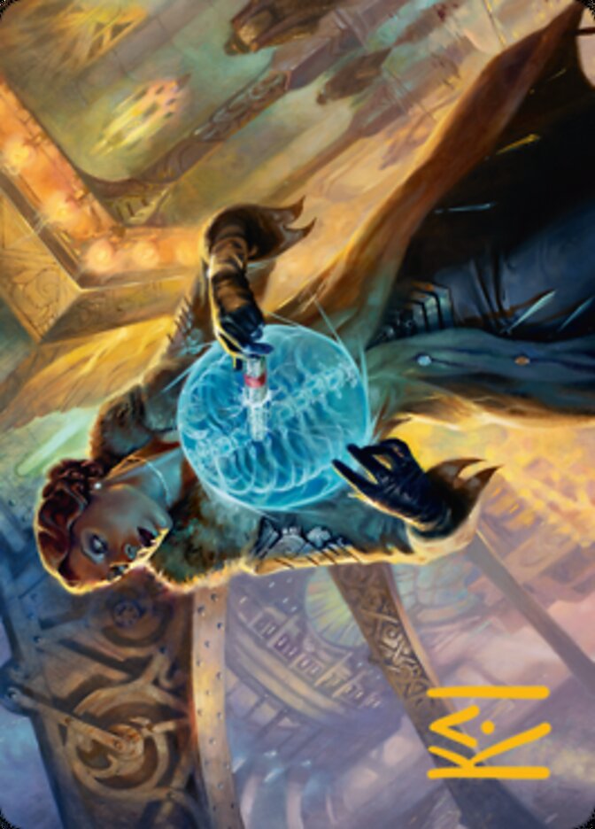 Writ of Return Art Card (Gold-Stamped Signature) [Streets of New Capenna Art Series] | Odin's Place
