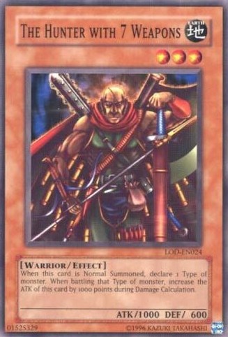 The Hunter with 7 Weapons [LOD-EN024] Common | Odin's Place