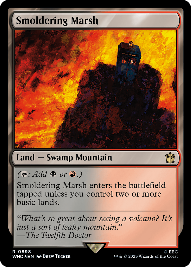 Smoldering Marsh (Surge Foil) [Doctor Who] | Odin's Place