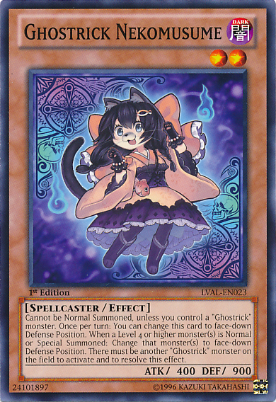 Ghostrick Nekomusume [LVAL-EN023] Common | Odin's Place