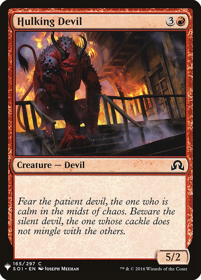 Hulking Devil [Mystery Booster] | Odin's Place