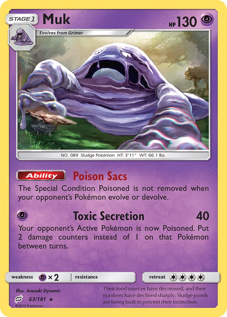 Muk (63/181) [Sun & Moon: Team Up] | Odin's Place