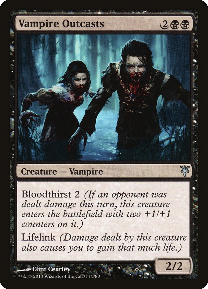 Vampire Outcasts (15) [Duel Decks: Sorin vs. Tibalt] | Odin's Place