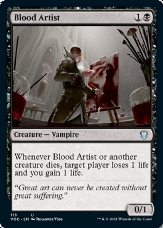 Blood Artist [Innistrad: Crimson Vow Commander] | Odin's Place